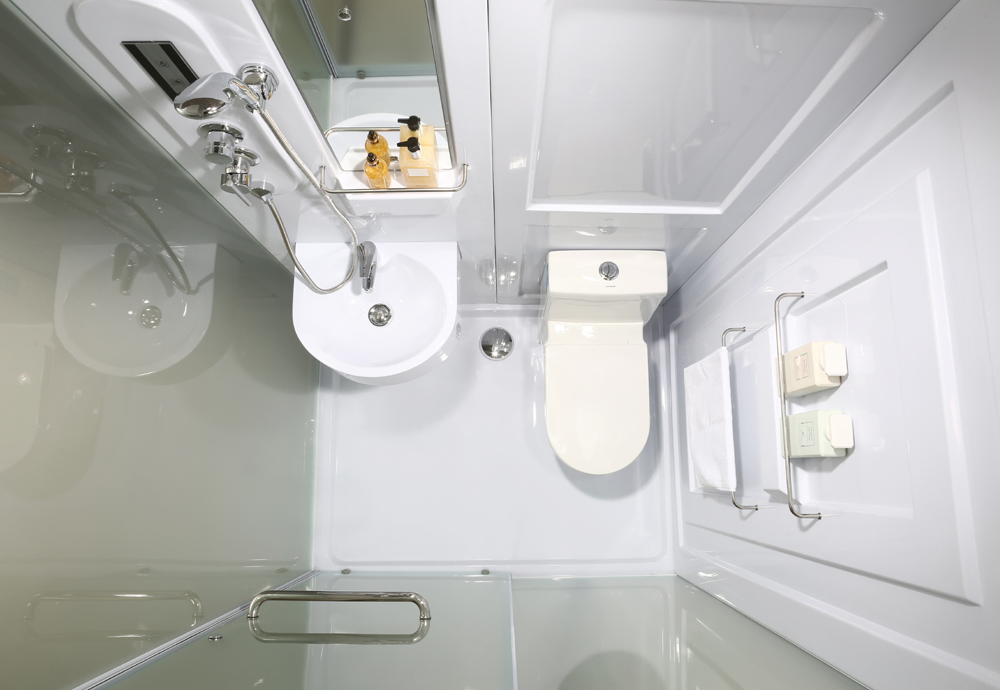 Prefab Bathroom All in One Bathroom Bathroom Pods Toilet Lid