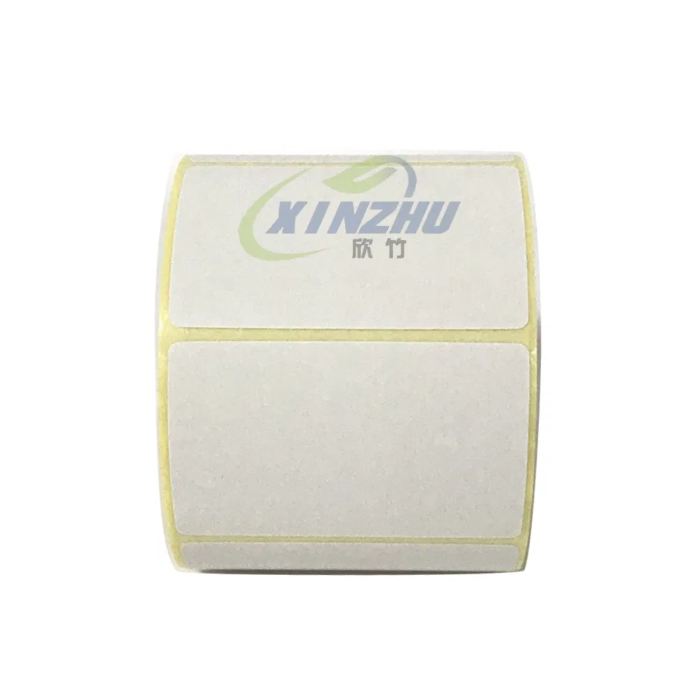 Custom 60mmx40mm Direct Thermal Sticker Waterproof Barcode Label Thermal Label Sticker