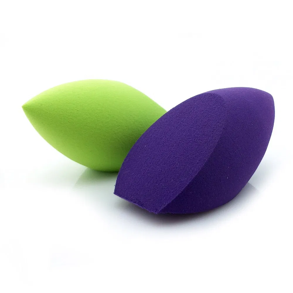 High Quality 3D Two Side Section Cosmetic Sponge Tip Water Drop Foundation Used on Holiday Gift