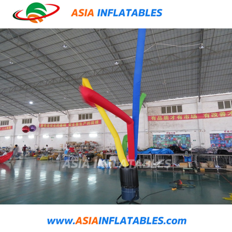 Inflatable Colorful Dancing Tube for Advertising