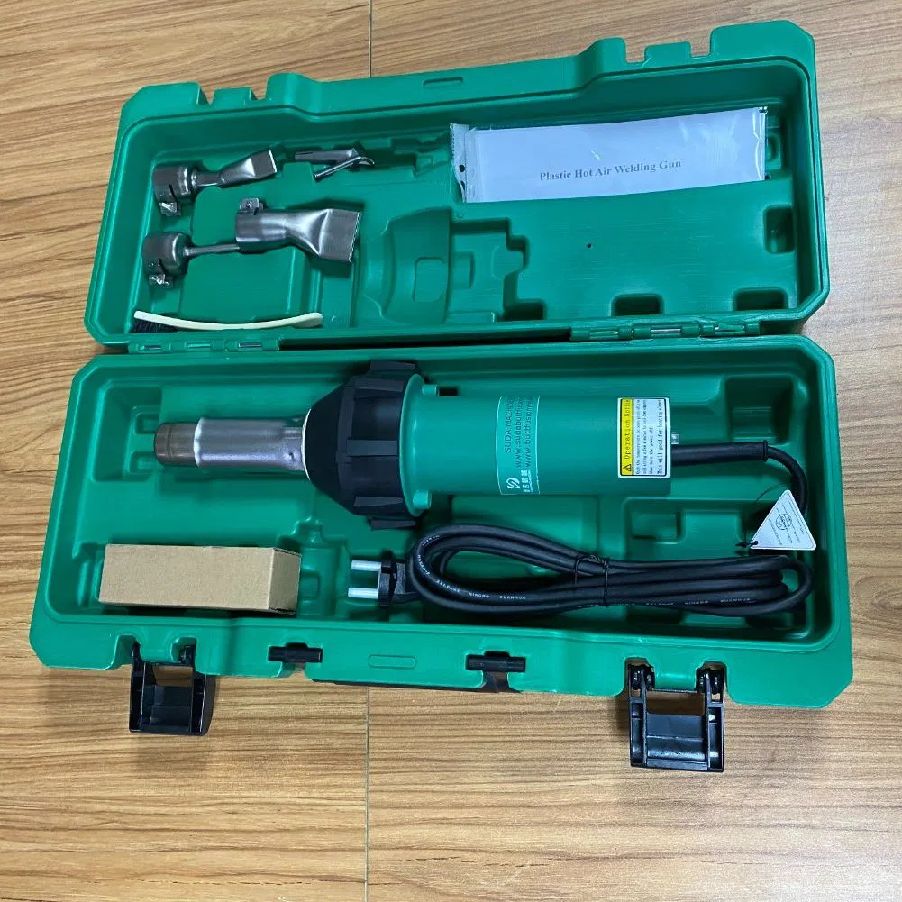 Термофен сварочный 1600Вт для пластика и геомембран