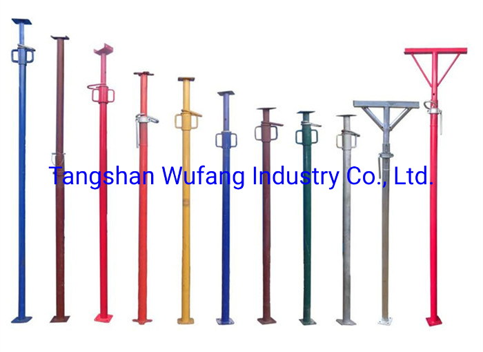 Apuntalamiento Puntales De Andamio Adjustable Scaffolding Formwork Steel Props