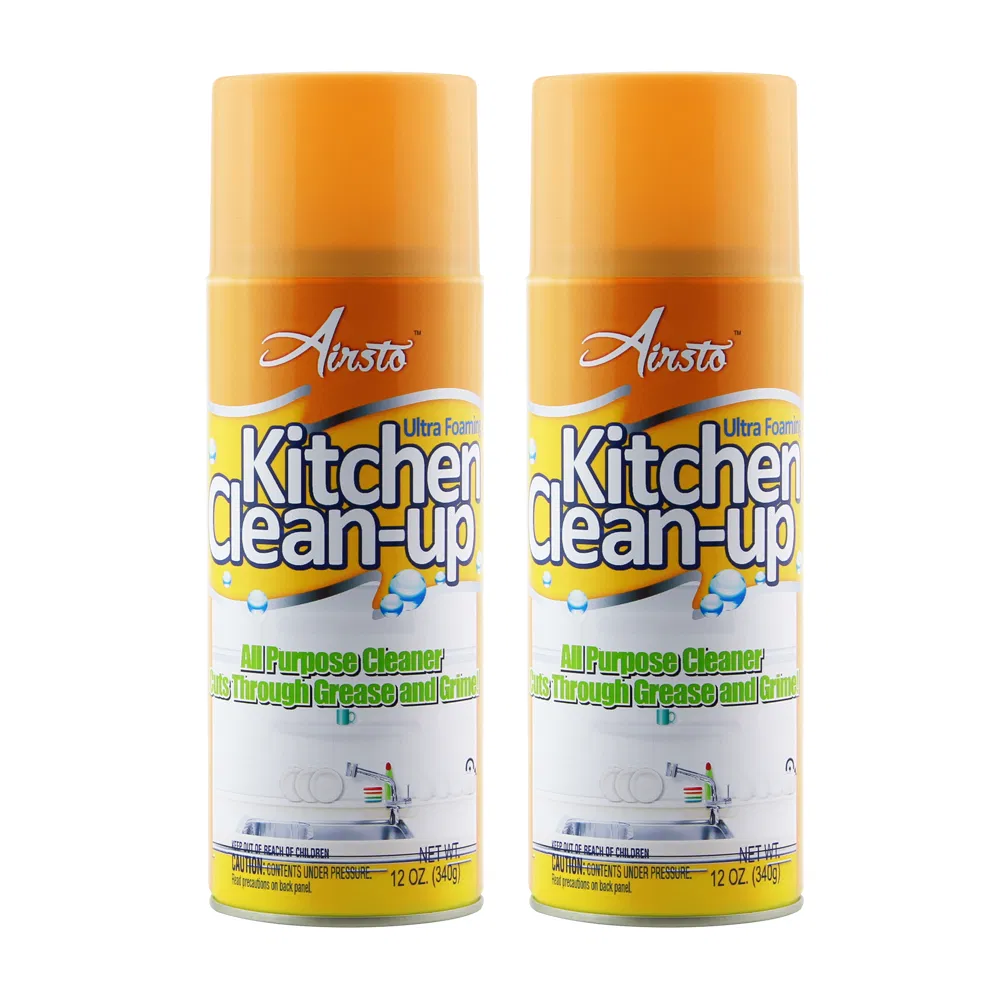Custom Logo Private Label Stubborn Grease Oil Remover Foaming Kitchen Cleaner