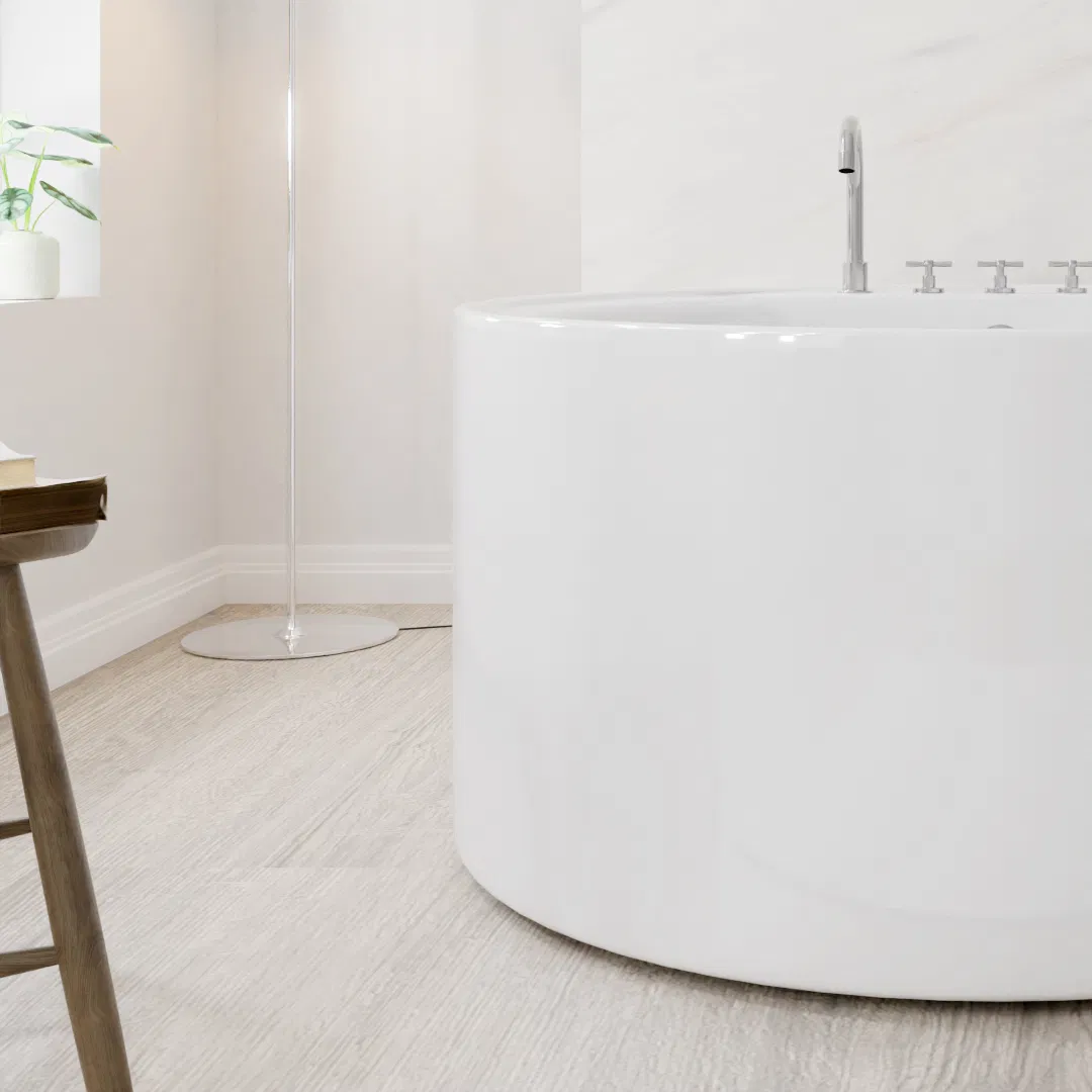 Круглая ванна с гидромассажем для СПА-процедур