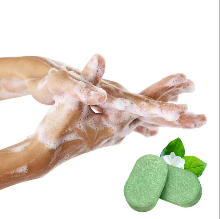 Effervescent Tablets Hand Wash Rich Foam Clean Multiple Colors Fragrance