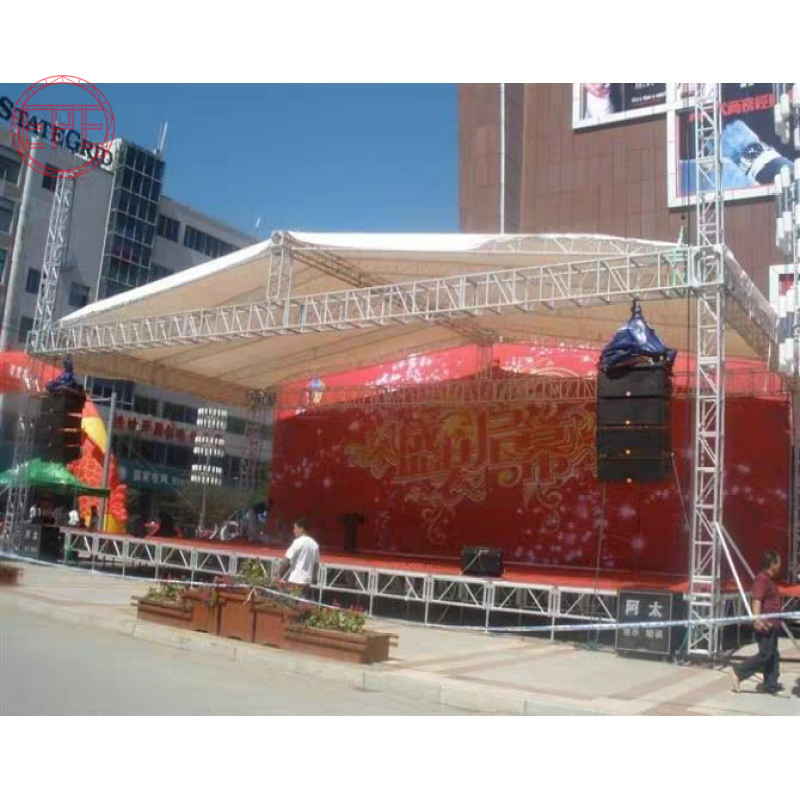 Modular Portable Aluminum Scaffolding Outdoor Event Rental Platform Church Stage