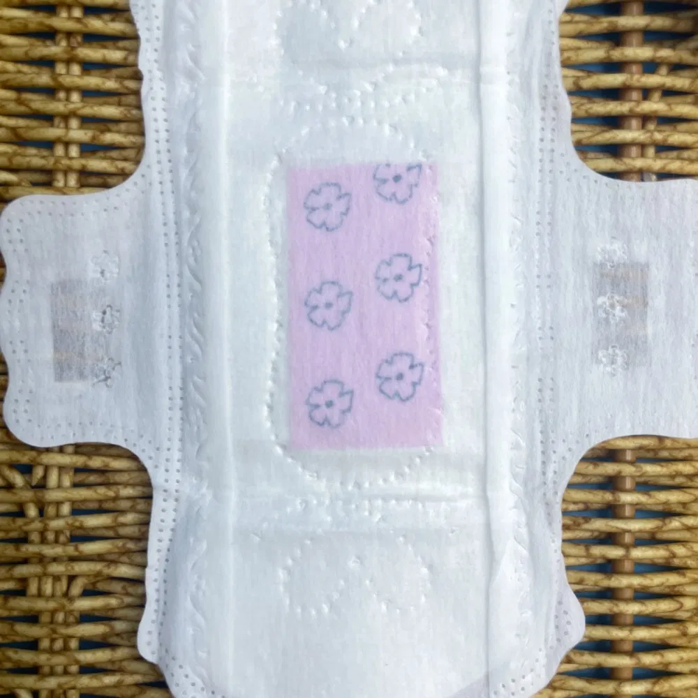Organic Cotton Panty Liner Free Sample Disposable Menstrual Sanitary Pad for Women