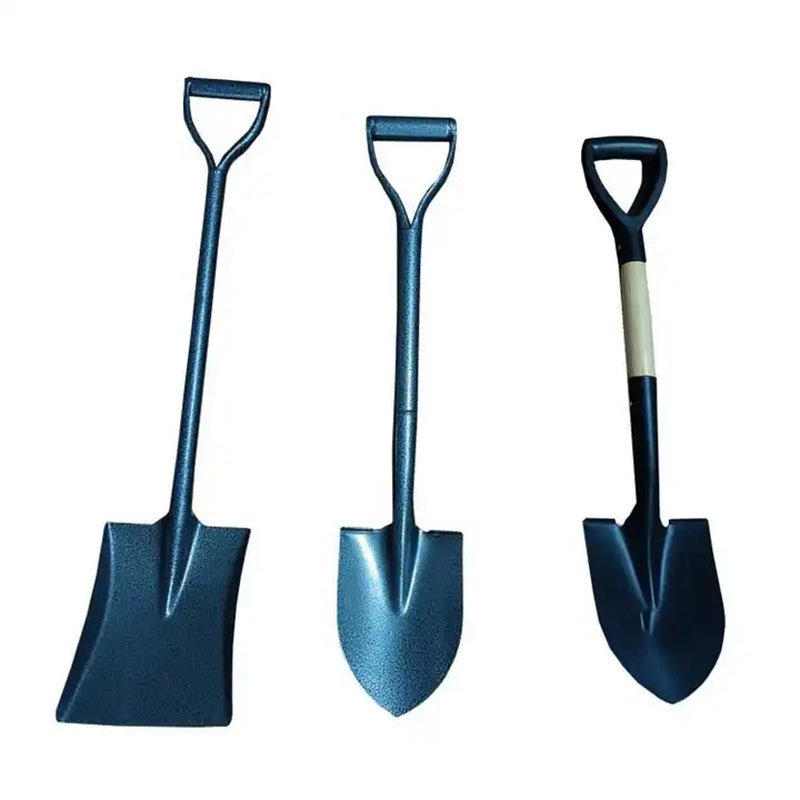 Wholesale Agriculture Tools Digging Shovels Spade 65mn Carton Steel Heavy Duty Shovel