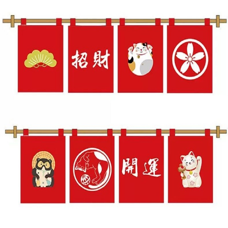 High Quality Half Short Fabric Shower Curtain Home Window Door Curtains