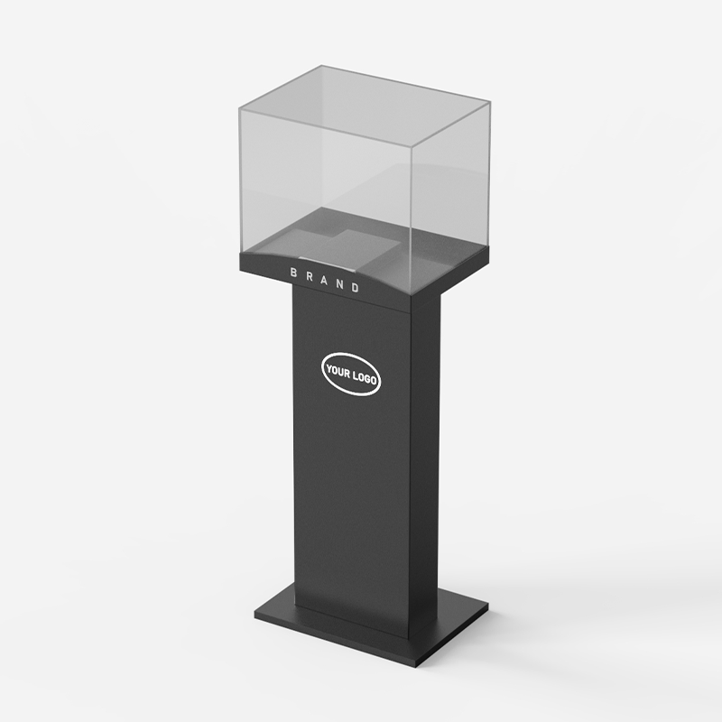 Customized Acrylic Metal Wine Bottle Cabinet Luminous Display Furniture