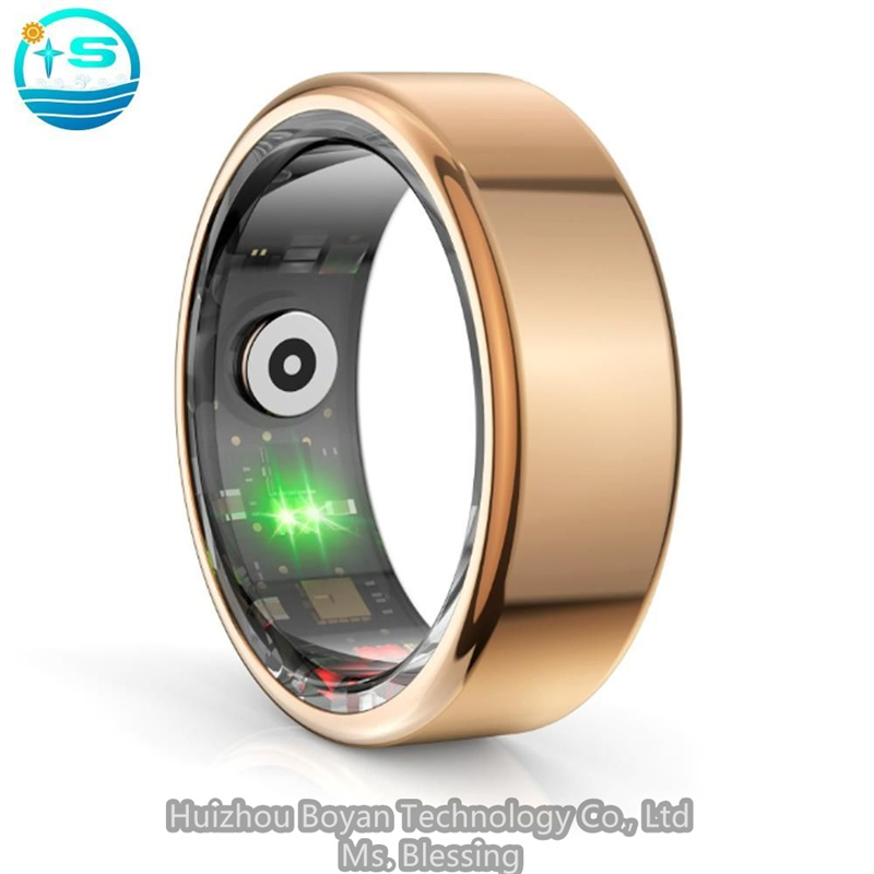 Distinguished Feature 5ATM Waterproof Smart Ring for Sleep & Calories Analytics