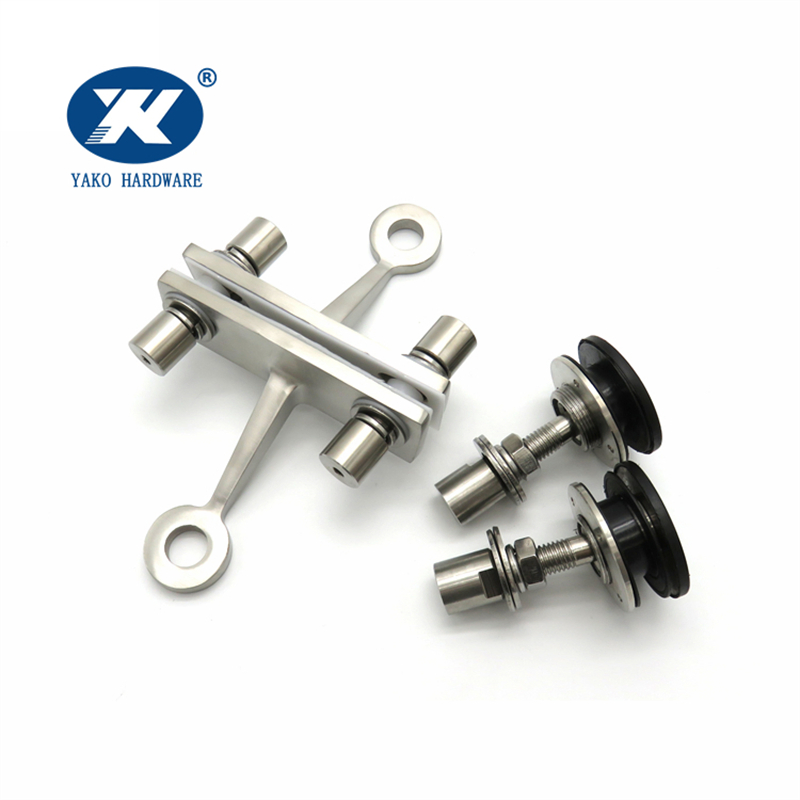 2 Arm Curtain Wall Glass Clamp Spider Glass Hardware Stainless Steel Fitting