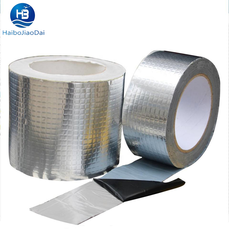 Aluminum Foil Waterproof Adhesive Sealing Roofing Sealant Tape for Roof Leak Repair Fix Leaks on Hoses, Pipes, Gutters, Roofs, Boats, Pools
