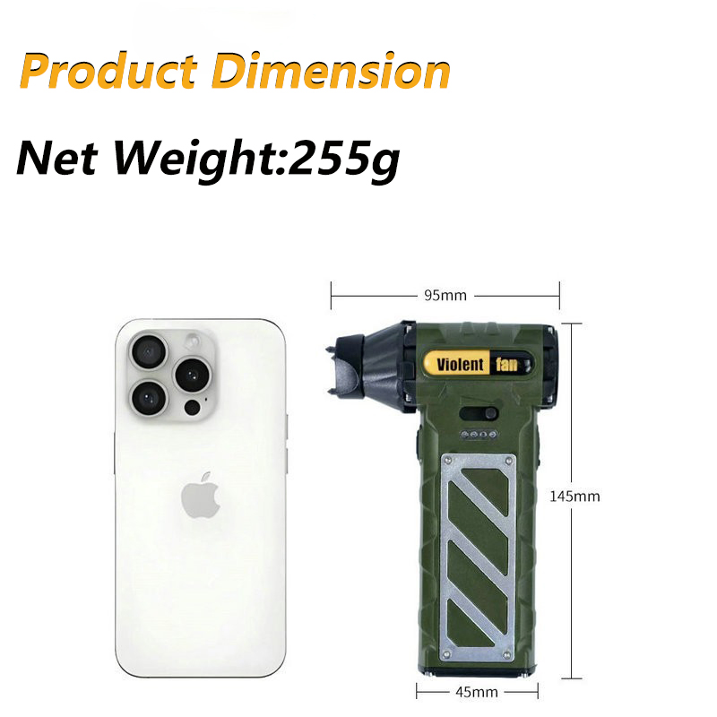 OEM Cordless Electric Air Blower with Brushless Motor for Car Cleaning and Workshop Use