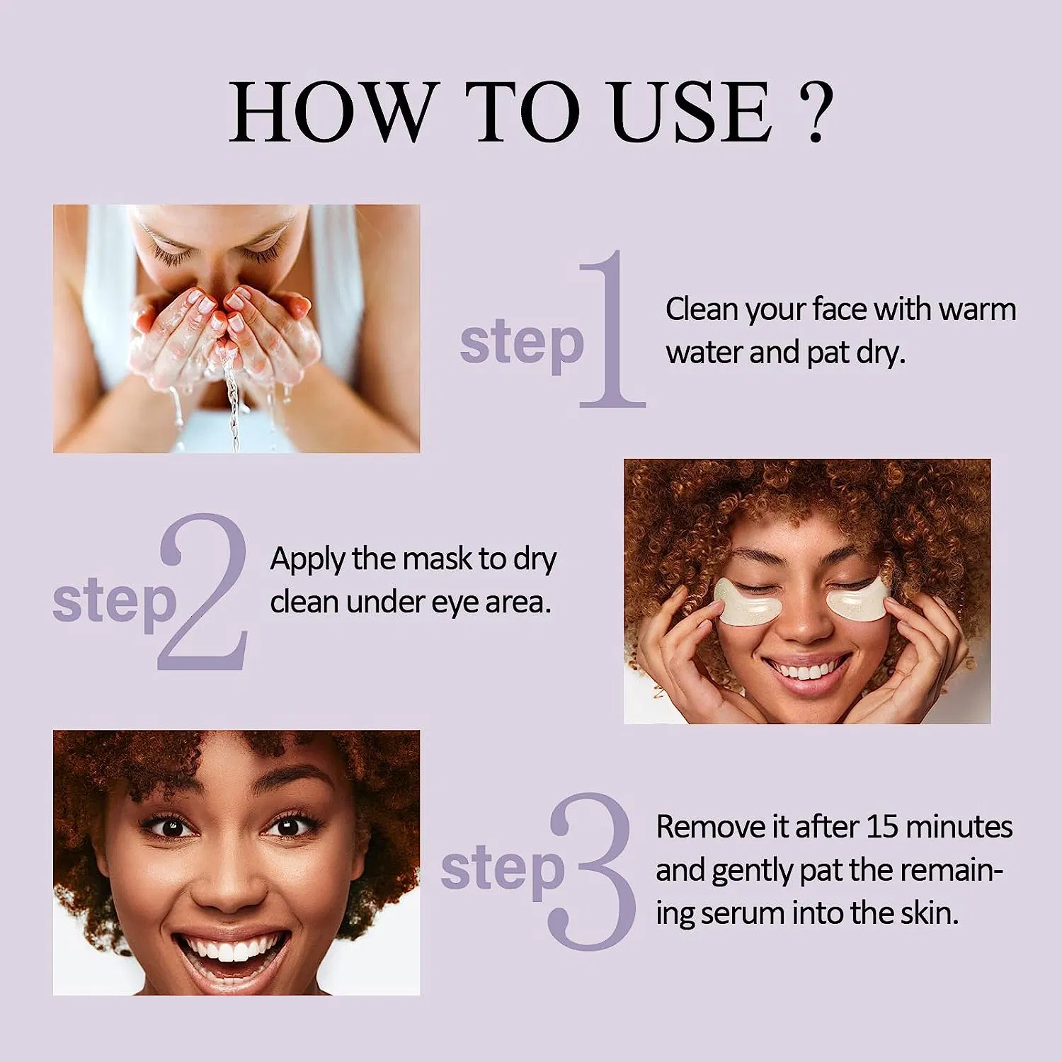 Reduce Wrinkles Puffy Eyes Dark Circles Eye Bags Eye Gel Pads Eye Mask