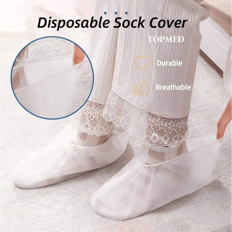 Bowling Alley PP Non Woven Disposable Breathable Sock Cover