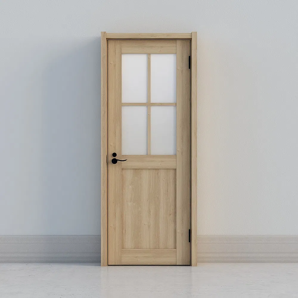 Natural Veneer/Engineer Veneer/Melamine/Moulded HDF Door Skin for Fuiniture