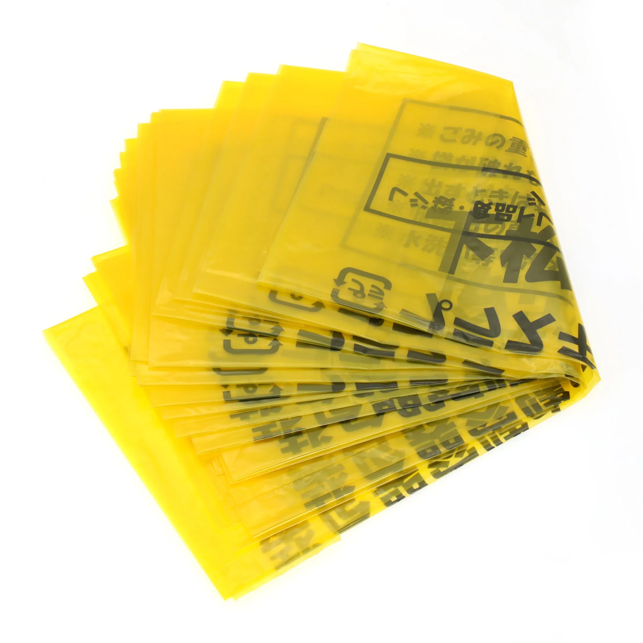 Hot Sale Customized Print Colorful Plastic Garbage Bag