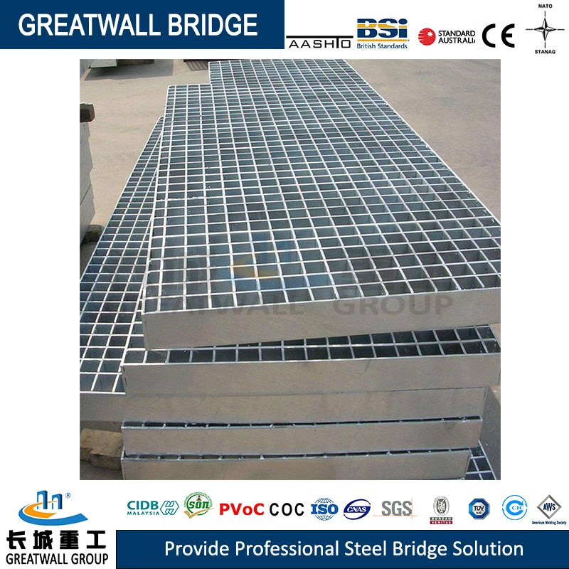 Metal Building Materials Steel Grating Sidewalk Platform Non-Slip