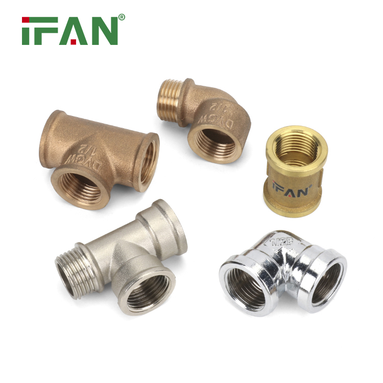 Ifan Manufacturer Plumbing Hardware Connector Precision Processing Technology Brass Fitting