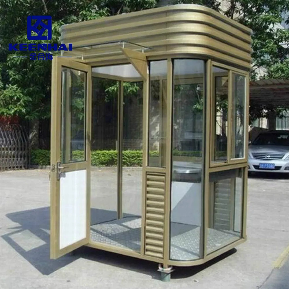 Stainless Steel Prefab Portable Security Guard Cabin
