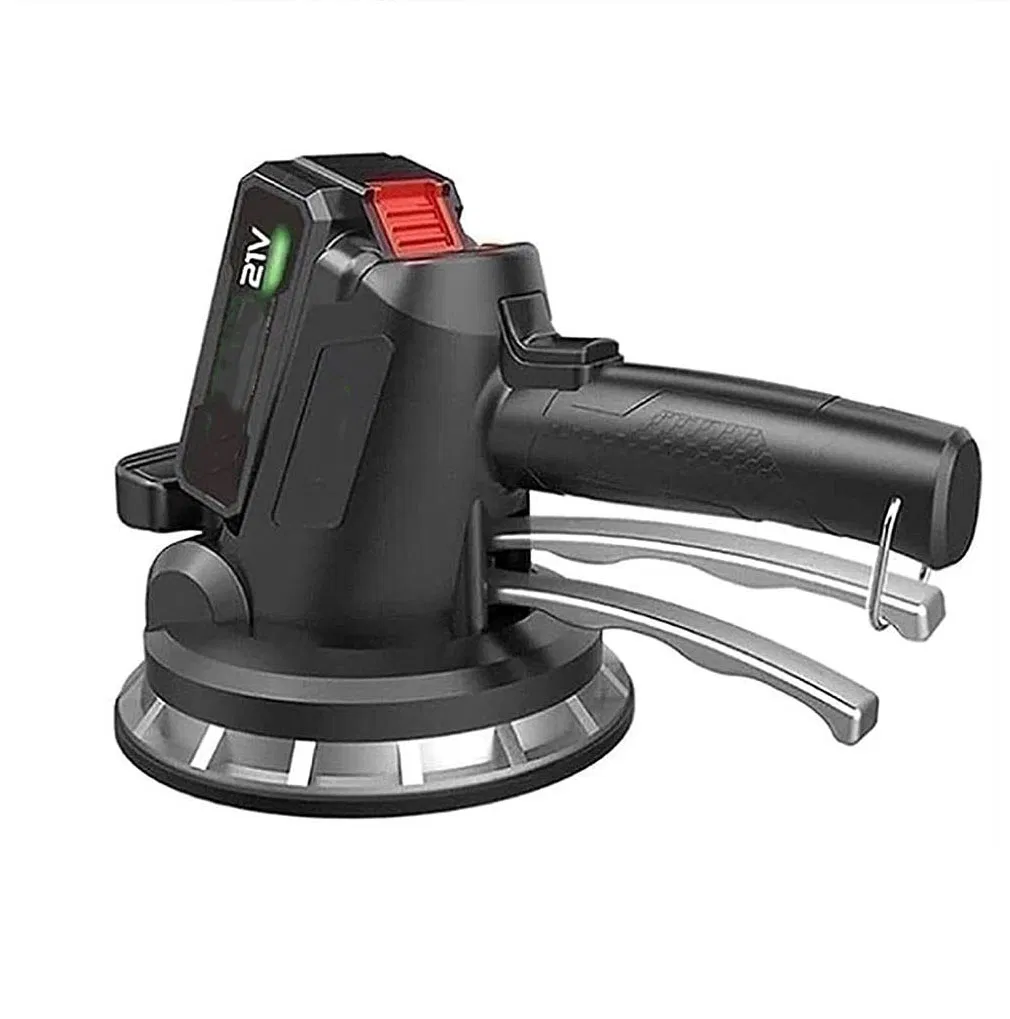 Tile Vibration Tools Handheld Tile Vibration Machine with Suction Cup 21V 2.0ah with Li-on Rechargeable Batteries