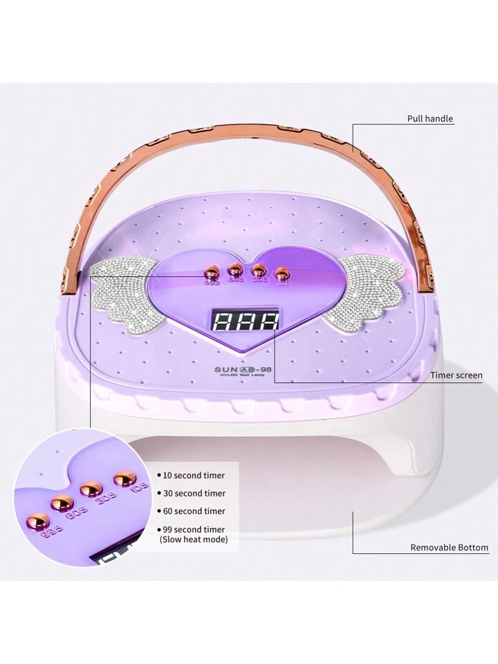 New 248W Professional LED UV Nail Lamp Nail Polish Curing Dryer Manicure Machine