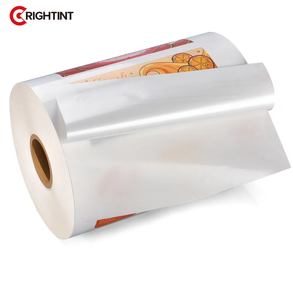 Glossy White BOPP Roll for UV Inkjet Label Paper Material