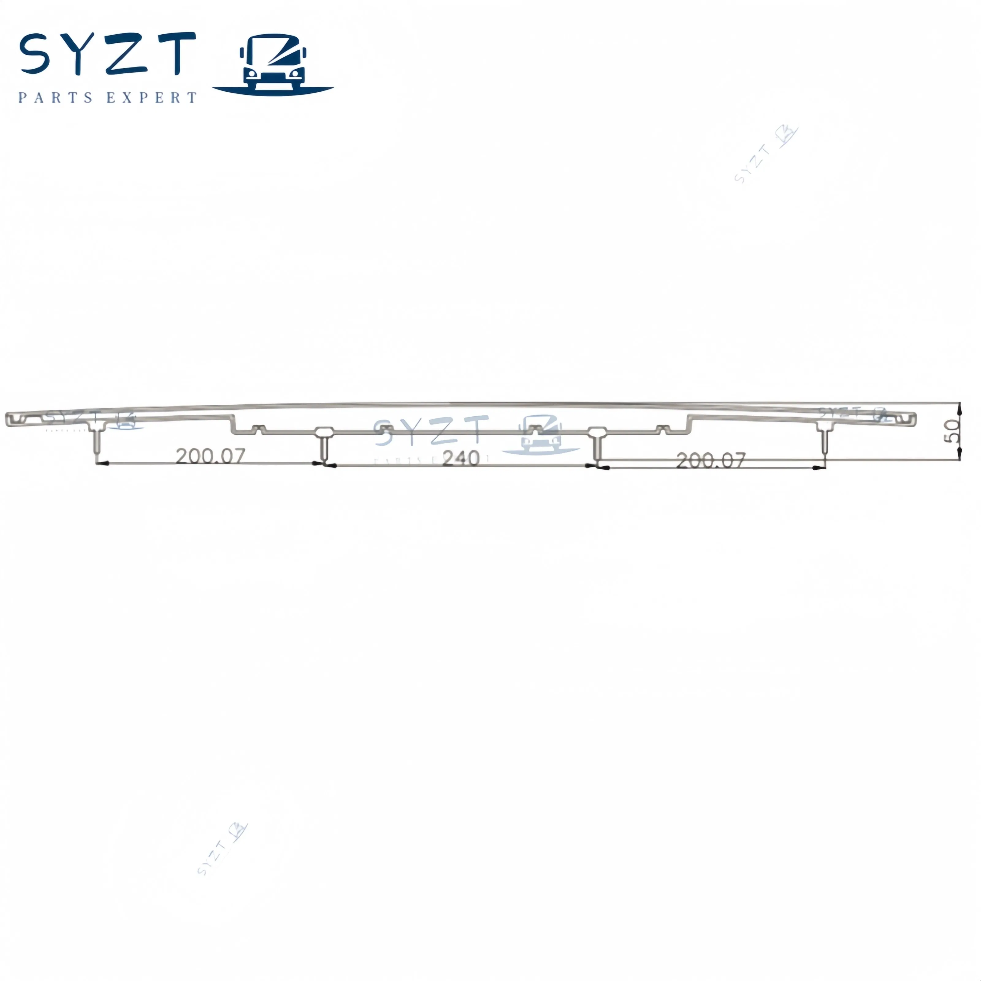Длинная стоп-сигнальная лампа для автобуса