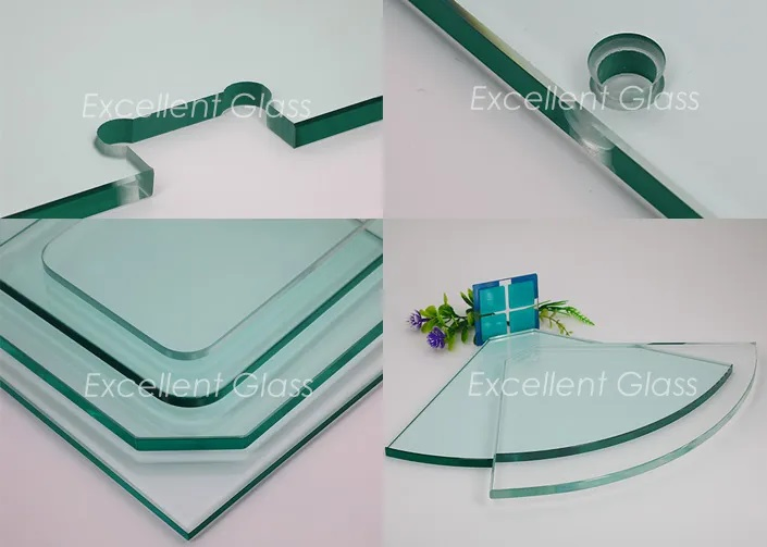 Shower Door / Railing Glass/Pool Fencing/Balustrade/Curved/Heart Soaked/Enamelled/Sgp/Manufacture/Tempered/Toughened/Customized/Oversized/Fast Delivery Factory