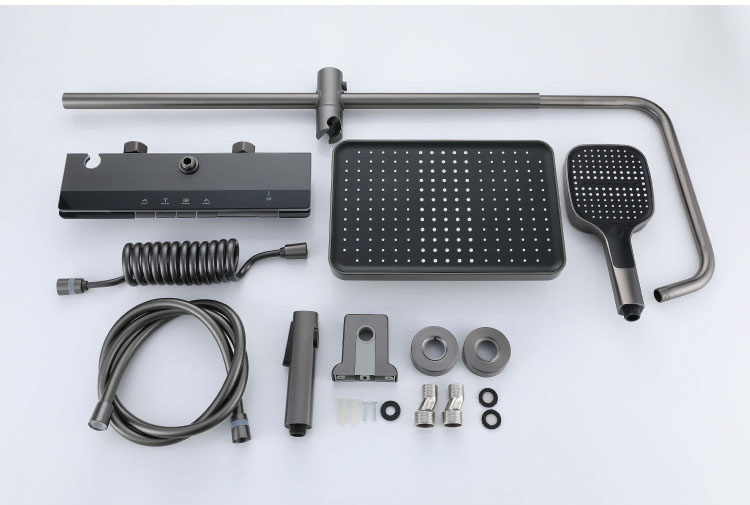 LED Digital Display Piano Shower Set Hot Selling Shower Column