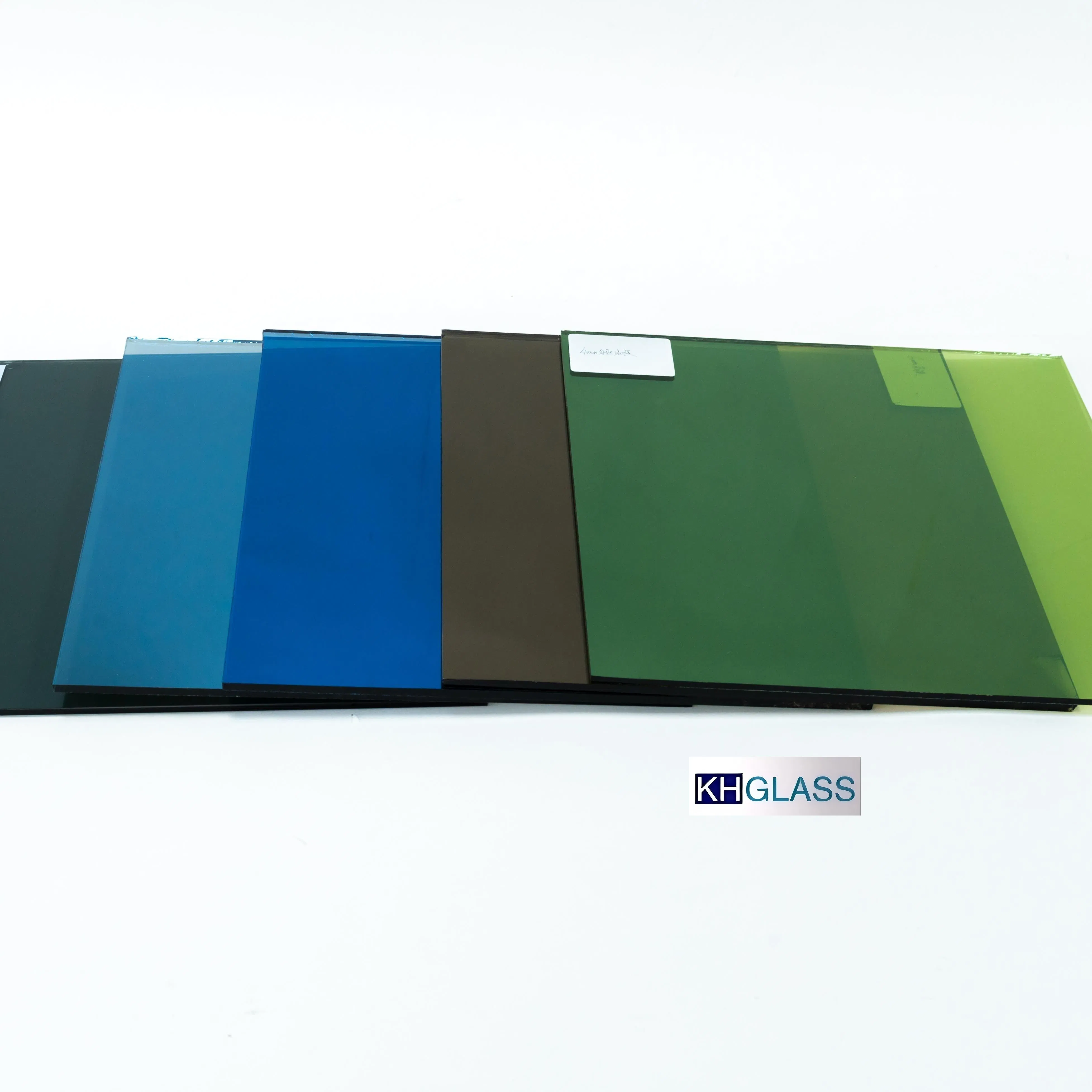 Dark /Blue/Bronze/Brown/Green/Gray/Pink /Silver Building Facade Coated One Way Reflective Glass