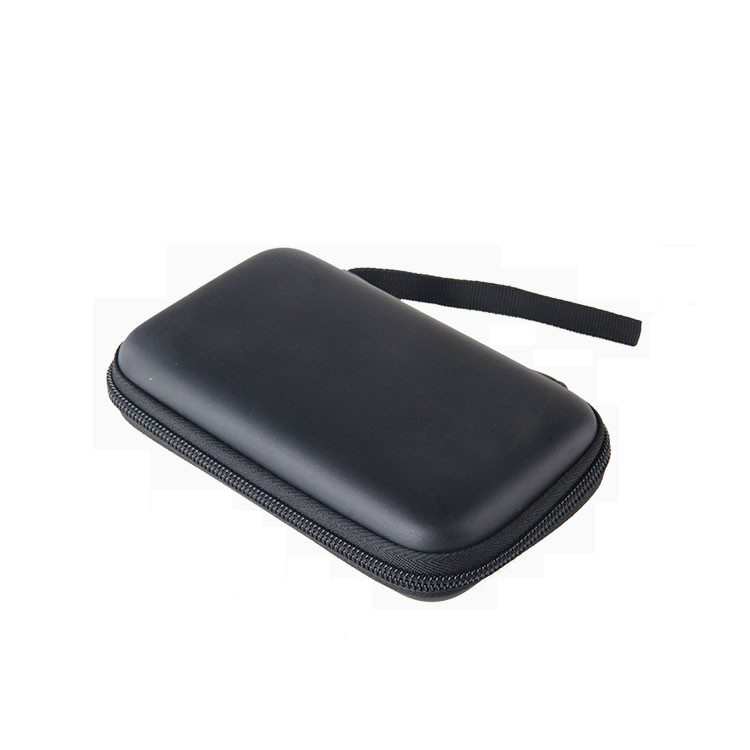 Чехол для наушников EVA черный водонепроницаемый с ремнем