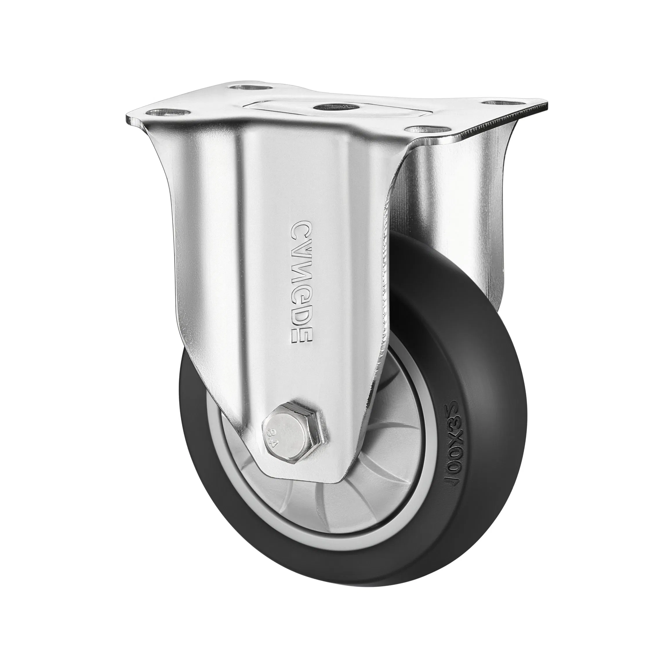 Versatile Caster Wheel with Screw Foot for Supermarket Equipment