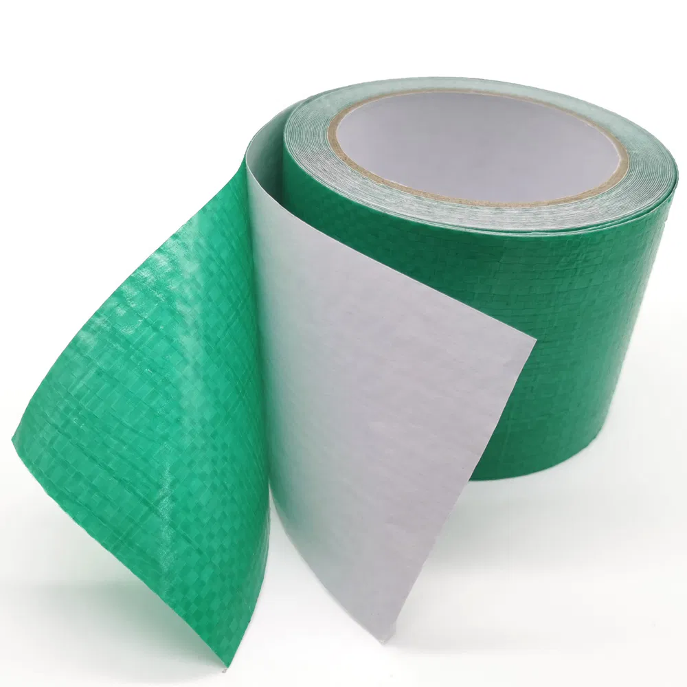 High Viscosity Waterproof PVC Tarpaulin Coated Banner Fiberglass PE Coated Tarp Tarpaulin Repair Tape