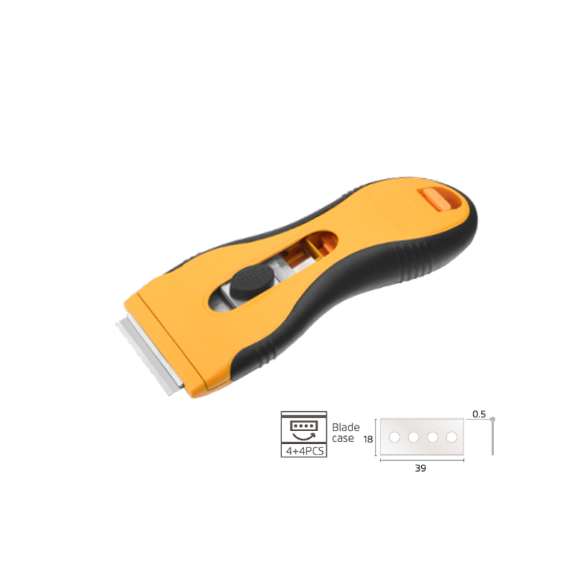 Hautine Cleaning Scraper with Double-Edged 40mm Metal Blades
