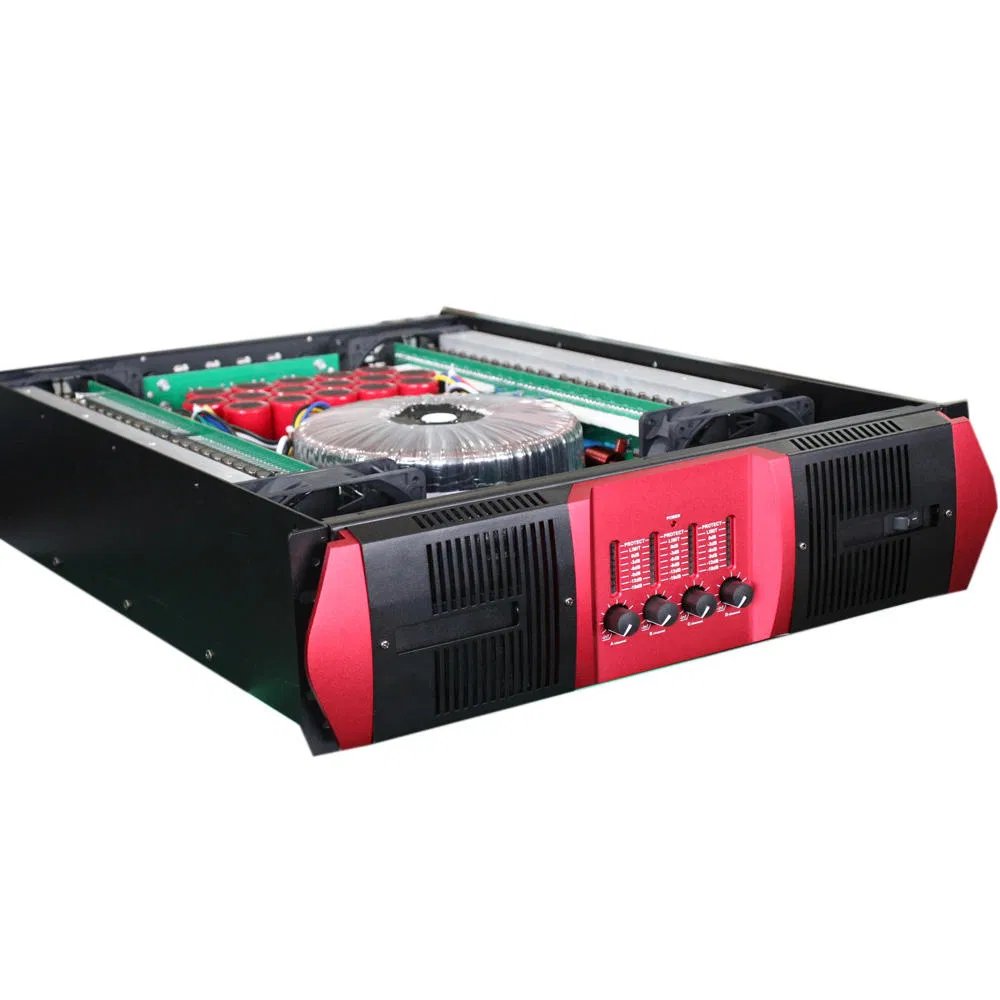 Factory Seller4 Channel 3u Most Powerful Power Sound Quality Amplifier for Subwoofer