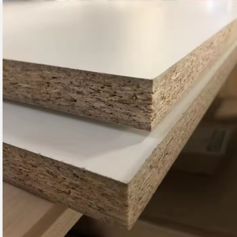 Tablero De Melamina Hot Selling Chipboard Wood Melamine Laminated Faced Particle Board Chipboard for Home Decor