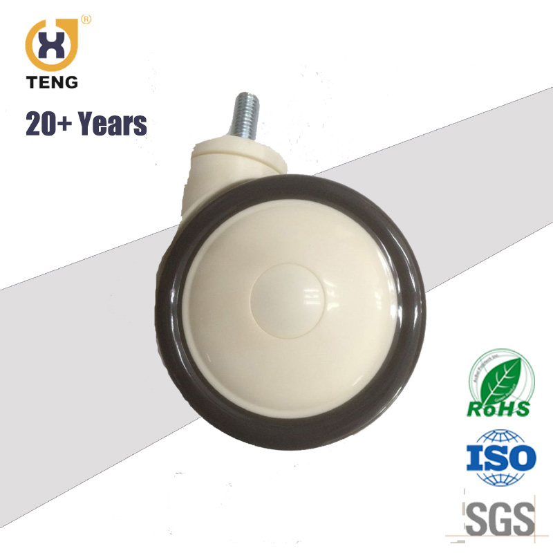 Adjustable Medical Caster, Super Silent PU Wheel