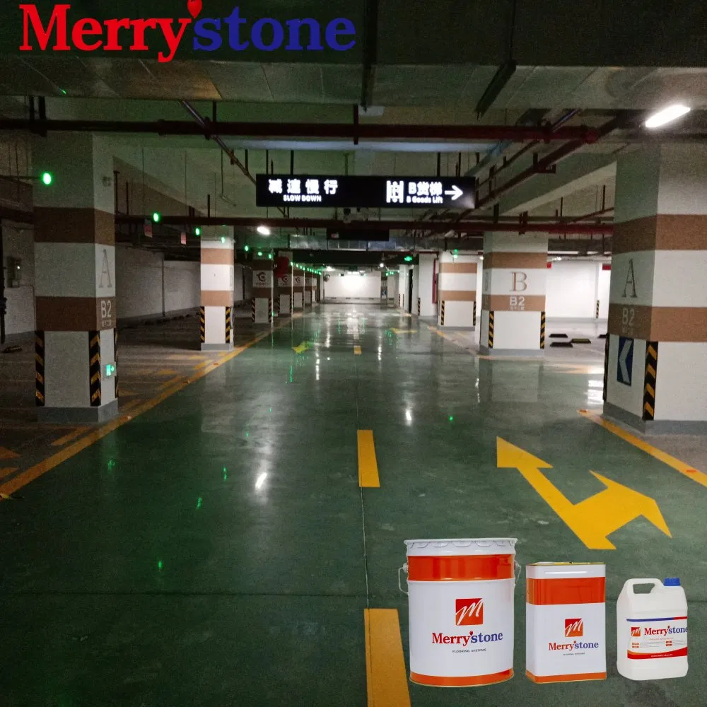 Decorative Wear-Resistant Colored Sealer Curing Concrete Floor Coating for High-End Underground Parking Lots