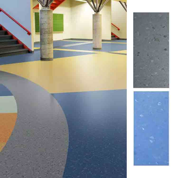 Рулонное ПВХ покрытие для пола 1-3 мм, детский сад