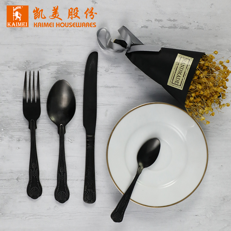 Creative High Grade Golden Mirror Stainless Steel Wedding Tableware