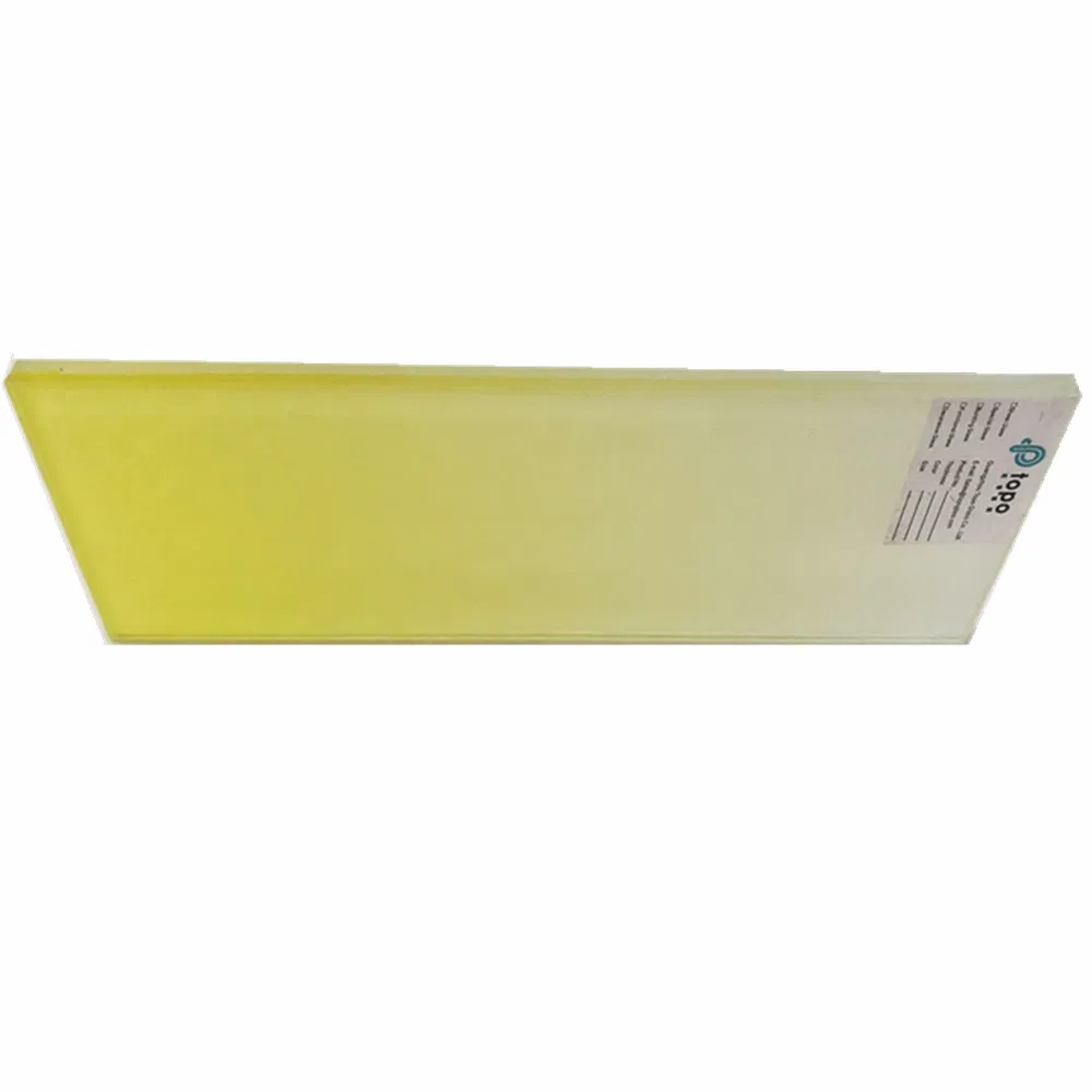 Tinted Yellow Gradient Laminated Safety Glass for Home Applications (LG-TP)