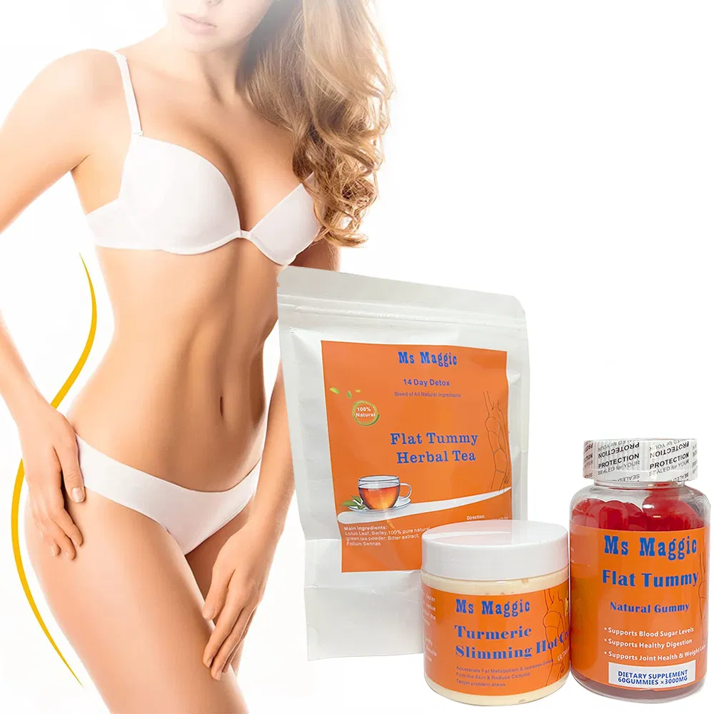 OEM Hot Slimming Cream Flat Tummy and Weight Loss Gummies Fast Slimming Tea Fat Burning for Women