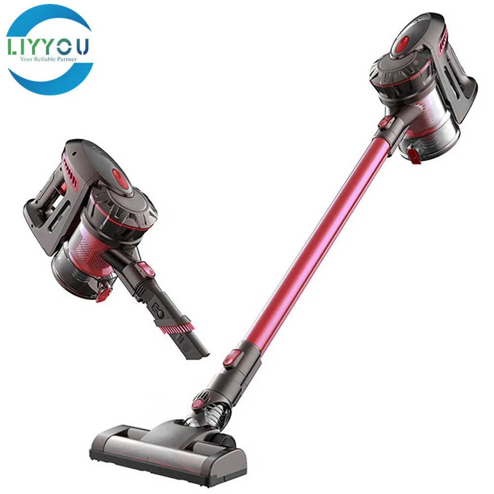 Ly812 Bagless Cylcone Speed Control Cordless Handheld Upright Super Suction Vacuum Cleaner