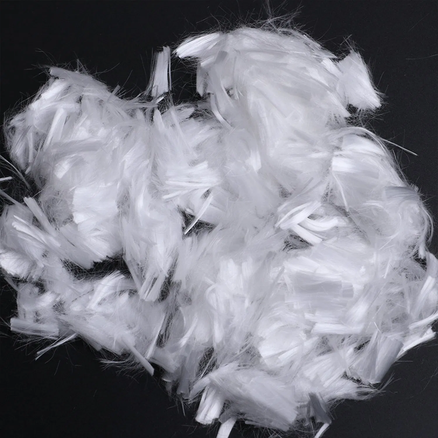 High Strength Polypropylene Microfibers Are Used to Enhance Crack Resistance of Concrete.