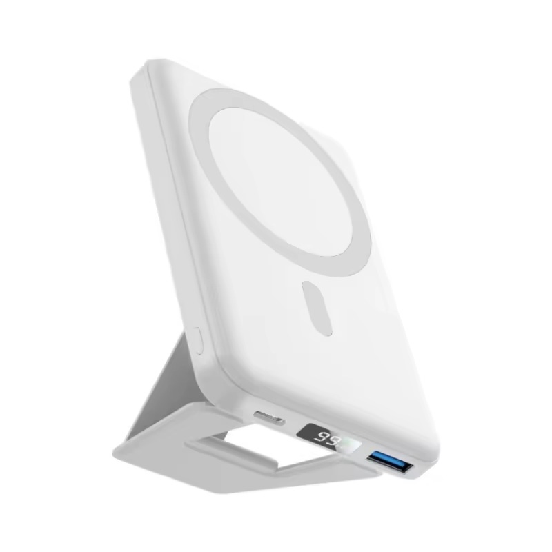 Promotional Portable Magnetic Pd Fast Charging Foldable Design 10000mAh Power Bank