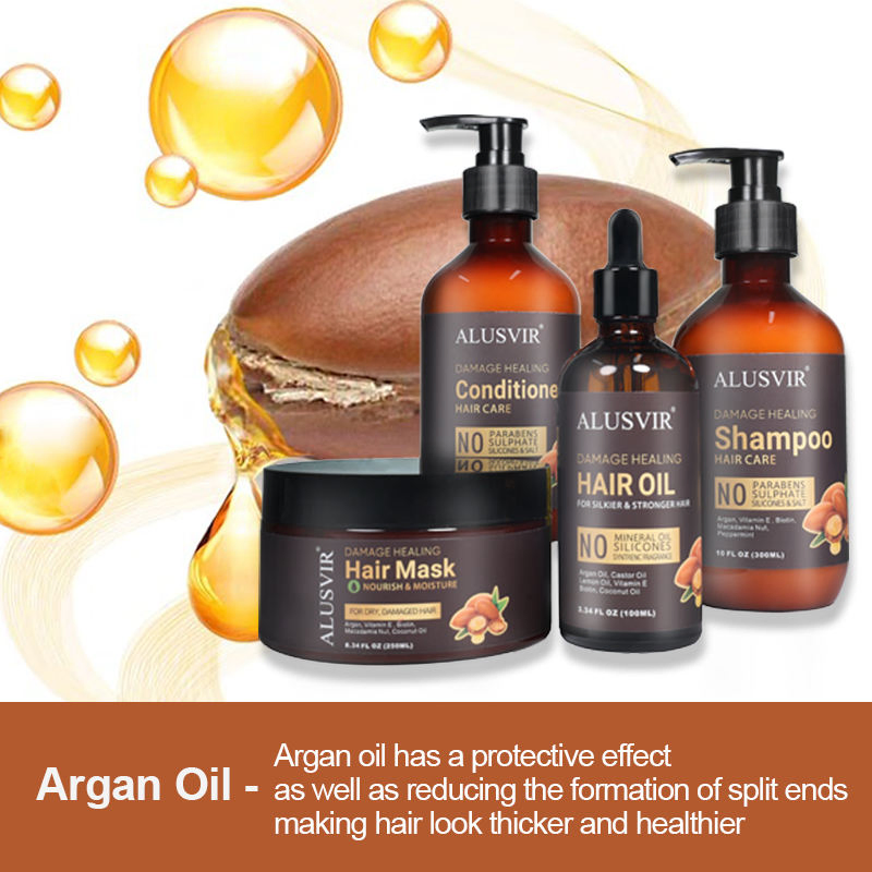 Herbal Scalp Care Anti Hair Loss Argan Oil for Hair Treatment