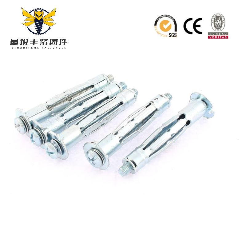 Анкерный болт 4 шт, оцинкованный, сталь