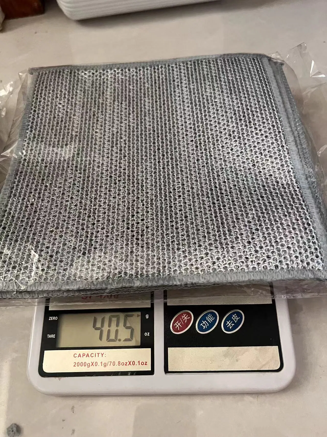 Wholesale Household Items Silver Mesh Cleaning Mop for Home Furniture